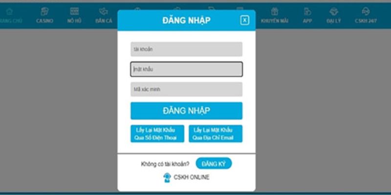 Đăng nhập tại nhà cái Hi88